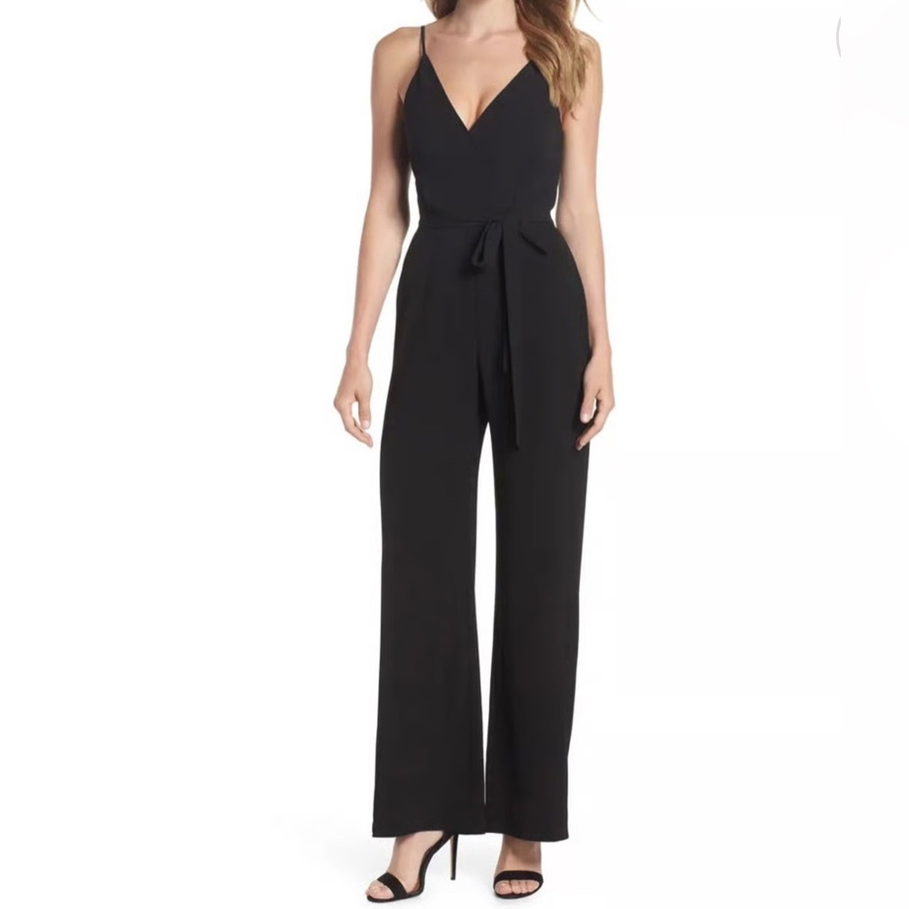 Charles Henry Wide Leg Jumpsuit/Romper Sz S